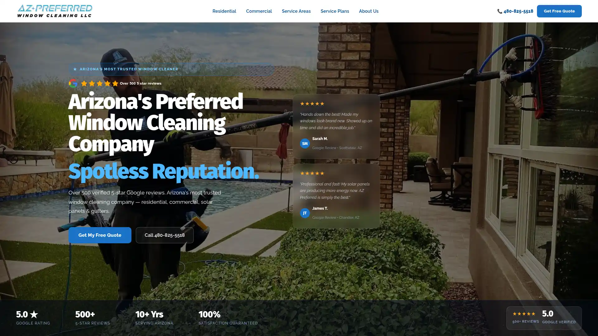 The Arizona Window Cleaner Shortlist Locals Keep Quiet
